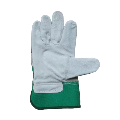 斗刀俠DD-1105頭層牛皮防水防油耐磨作業(yè)棉手套（雙）