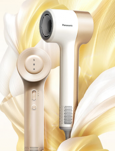 松下（Panasonic）繽紛筒高速吹風(fēng)機負(fù)離子 低噪音大風(fēng)力吹頭發(fā)負(fù)離子電吹風(fēng)速干護發(fā)家用大功率吹風(fēng)筒NE7H達(dá)芬奇白